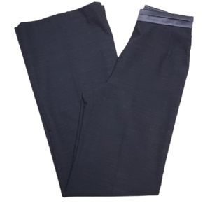 Rena Lange Charcoal Gray Wide Leg Pants